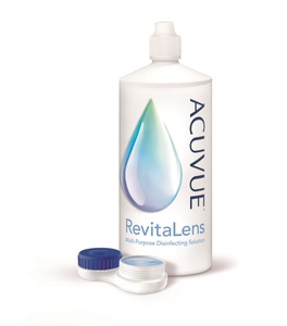 Johnson & Johnson, ACUVUE RevitaLens 2 x 300ml, Acuvue RevitaLens (2x300 ml + 2 Behälter) Kombilösung, Pflegemittel