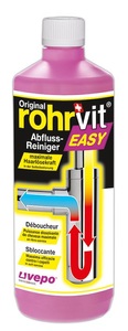 Rohrvit, Rohrvit EASY Abflussreiniger (1000 ml), rohrvit EASY Abflussreiniger (1l)