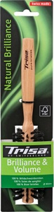 TRISA, Trisa De Luxe Rundbürste ONE Size, Trisa Natural Brilliance Haarbürste rund (1 Stk)