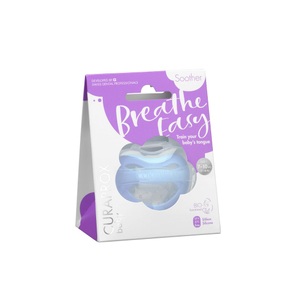 Curaprox, Curaprox Baby Schnuller Gr1 blau single 1 Stück, Curaprox Baby Schnuller Gr.1 blau (1 Stk)