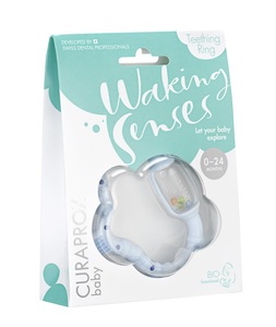 Curaprox, Curaprox Baby Beissring blau (1 Stück), Curaprox Baby Beissring blau (1 Stk)