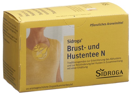 Sidroga, Sidroga Brust- und Hustentee N, Sidroga Brust- und Hustentee (20 Beutel)