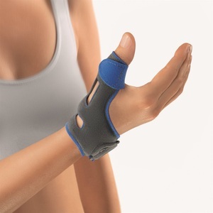 bort, bort kurz Daumenorthese XS links blau (1 Stück), BORT Med SellaXpress kurz XS links grau