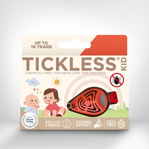Tickless, Tickless Kid Zeckenschutz orange 1 Stück, Tickless Kid Zeckenschutz 3-10 Jahren (1 Stk)