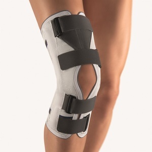 bort, bort Stabilo Kniebandage offene Form Gr2 M silber (1 Stück), BORT Med Stabilo Kniebandage offene Form Gr2 M silber
