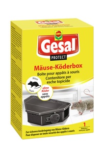 Gesal, Gesal PROTECT Mäuse Köderbox leer (1 Stück), Gesal Protect Mäuse Köderbox leer (1 Stk)