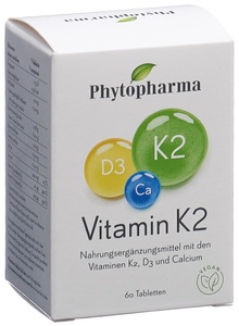 Phytopharma, Phytopharma Vitamin K2 Tablette (60 Stück), Phytopharma Vitamin K2 Tabletten (60 Stk)