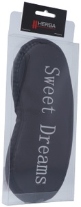 Herba, Herba Schlafmaske schwarz (1 Stück), Herba Schlafmaske, schwarz