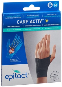 Epitact, Epitact CARP'ACTIV FLEXIBEL M LINKS (1 Stück), epitact Carp' Activ Flexibel, Grösse M, links (1 Stk)