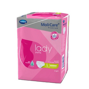 Molicare, MoliCare Lady Pants L 5 Tropfen (7 Stück), MoliCare Premium Lady Pants L 5 Tropfen (7 Stk)