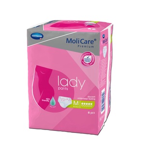 Molicare, MoliCare Lady Pants M 5 Tropfen (8 Stück), Molicare Lady Pants M 5 Tropfen 8 Stk