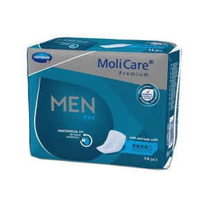 Molicare, MoliCare Men Pad 4 Tropfen (14 Stück), MoliCare Men Pad 4 Tropfen