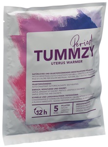 Tummzy, Tummzy - Menstruations Wärmepflaster, 5er Set, TUMMZY Menstruations Pflaster 10x13cm selbstwärmend und natürlich