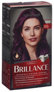 Schwarzkopf, Schwarzkopf Brillance 888 Dunkle Kirsche (1 Stk), Schwarzkopf Brillance 888 Dunkle Kirsche (1 Stk)