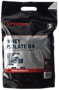 Sponser, Sponser Whey Isolat Proteinpulver, Sponser Whey Isolate 94 Vanilla