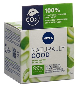 Nivea, NIVEA Naturally Good Tagescreme Bio Aloe Vera (50 ml), Nivea Naturally Good Tagescreme Bio Aloe Vera (50ml)