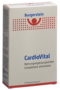 Burgerstein, Burgerstein CardioVital 30 Stück, Burgerstein CardioVital Kapseln (30 Stk)