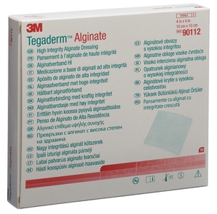3m, 3M Kompresse 10x10cm (neu) (10 Stück), 3M Tegaderm Alginat Kompresse 10x10cm (10 Stk)