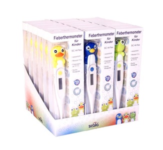 Scala, Scala SC44 flex Fieberthermometer, Milette Baby Care Digitales Fieberthermometer für Kinder