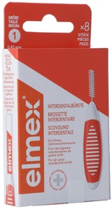 CP GABA GmbH, elmex® Interdentalbürsten Orange Größe 1, elmex Interdentalbürsten orange, Größe 1, 0,45 mm