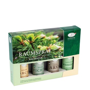 Aromalife, Aromalife Geschenkset Waldbaden (1 Stk), Aromalife Geschenkset Raumspray Waldbaden (4x30ml)