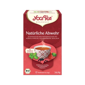 Yogi Tea, YOGI TEA Natürliche Abwehr (17x2 g), Yogi Tea Teemischung