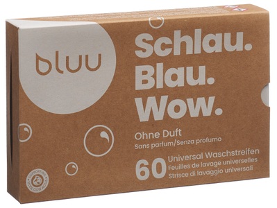 bluu, Bluu - Universal-Waschstreifen - ohne Duft - Bluu Universal-Waschstreifen - ohne Duft, bluu Waschstreifen ohne Duft (60 Stk)