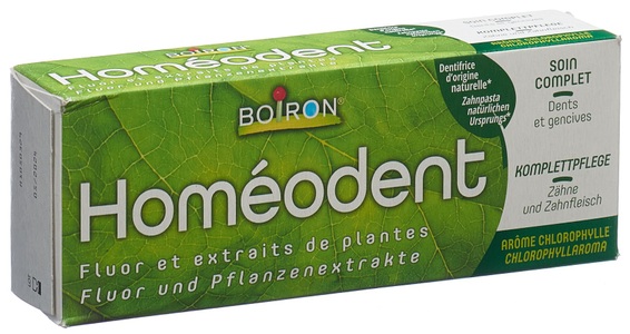 Homeodent, homéodent Zahn- und Zahnfleischpflege komplett Chlorophyll (75 ml), BOIRON Homéodent Zahn- und Zahnfleischpflege Chlorophyll (75ml)