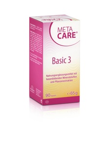 Metacare, metacare Basic 3 Kapsel (neu) (90 Stück), metacare Basic 3 Kapseln (90 Stk)