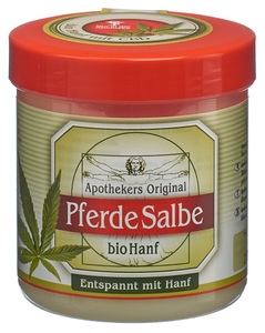 Apothekers Original, Apothekers Original Pferdesalbe Hanf (200 ml), Apothekers Original Pferde Salbe bio Hanf