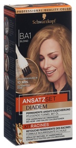 DIADEM, DIADEM Ansatz-Kaschierung DIADEM Ansatz-Kaschierung Ansatz-Kaschierung haarfarbe 22.0 ml, Schwarzkopf Ansatzset Ansatz-Kaschierung BR1 Mittelblond