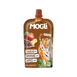MOGLi, Mogli Trink Obst Banane-Kakao Bio (120 g), MOGLi Trink Obst Banane-Kakao Bio