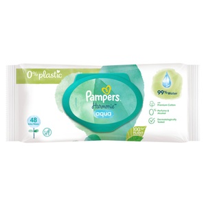 Pampers, Pampers Feuchte Tücher Aqua Harmonie (48 Stück), Pampers Feuchttücher Harmonie aqua (48 Stk)