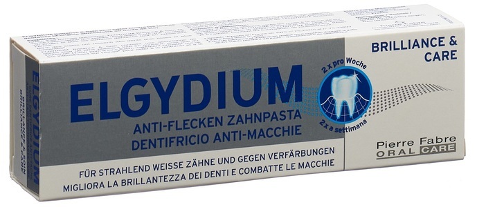 Pierre Fabre Oral Care, ELGYDIUM Cure Zahnpasta, ELGYDIUM Brilliance & Care Zahnpasta-Gel (30ml)