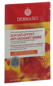 Fette Pharma AG, Fette Pharma AG Dermasel® Totes Meer Maske Anti-Müdigkeit, DERMASEL Totes Meer Sofort-Effekt Anti-Müdigkeit Maske (12ml)