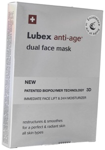 Lubex anti-age, Lubex anti-age dual face mask (4 Stück), Lubex anti-age day classic