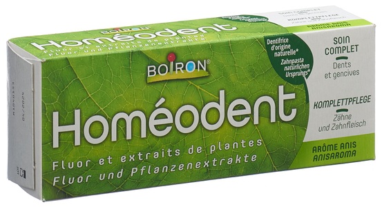 Homeodent, homéodent Zahn- und Zahnfleischpflege komplett Anis (75 ml), BOIRON Homéodent Zahn- und Zahnfleischpflege Anis (75ml)