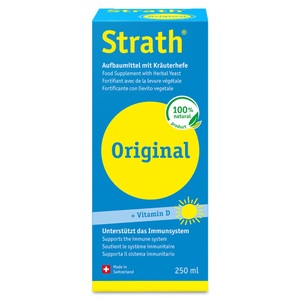 Strath, Strath Original flüssig Aufbaumittel mit Vitamin D (250 ml), Strath Original Aufbaumittel mit Vitamin D (250ml)