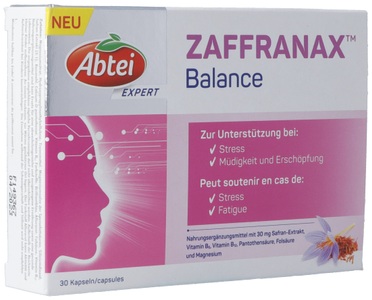 Abtei, Abtei Zaffranax Balance (30 Stk), Abtei EXPERT ZAFFRANAX Balance Kapsel