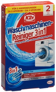 K2r, K2r Waschmaschinenreiniger 3in1 (2x75 g), K2r Waschmaschinenreiniger 3in1