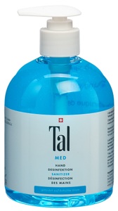 Tal, Tal Med Hand Desinfektion Sanitizer (500 ml), TAL Med Hand Desinfektion Sanitizer Disp 500 ml
