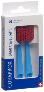 Curaprox, Curaprox CS 5460 Duo Travel Refill Bürstenköpfe Bürstenköpfe (2 Stück), CURAPROX CS 5460 Travel refill Bürstenköpfe (2 Stk)