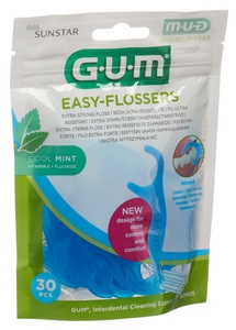 GUM, GUM Easy Flossers Zahnseidesticks (30 Stück), SUNSTAR Gum Easy Flossers Zahnseide (30 Stk)