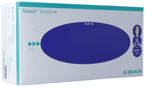 Vasco, Vasco Sensitive XL (90 Stück), Vasco Sensitive Latexhandschuhe XL (90 Stk)