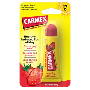 CARMEX, CARMEX Lippenbalsam Strawberry SPF 15 (10 g), Carmex Lippenbalsam Erdbeere (10g)