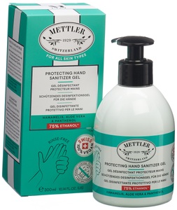 Mettler, Mettler Schützendes Desinfektionsgel für die Hände Hände (300 ml), Mettler Schützendes Desinfektionsgel für die Hände (300ml)