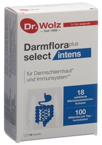 Dr. Wolz Zell GmbH, Dr. Wolz Zell GmbH Darmflora plus select intens, Darmflora plus select intens (80 Kapseln)
