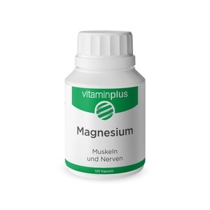Vitaminplus, Vitaminplus Magnesium Kapseln 120 Stück, vitaminplus Magnesium Kapsel