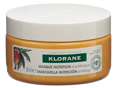 Klorane, KLORANE Hair - Mango Haarmaske, Klorane Repair-Maske mit Mangobutter