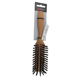 Herba, Herba Haarbürste 20cm Wildschweinborsten Buchenholz FSC zertifiziert (1 Stück), Herba Haarbürste, Wildschweinb., 20 cm, Buche, FSC 100 %